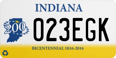 IN license plate 023EGK