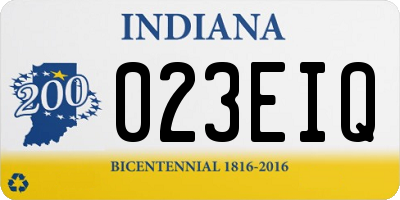 IN license plate 023EIQ