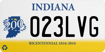 IN license plate 023LVG