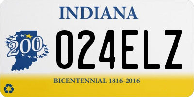 IN license plate 024ELZ