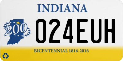 IN license plate 024EUH