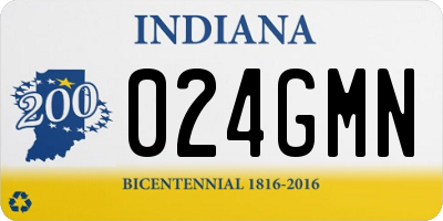 IN license plate 024GMN