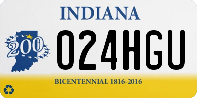 IN license plate 024HGU