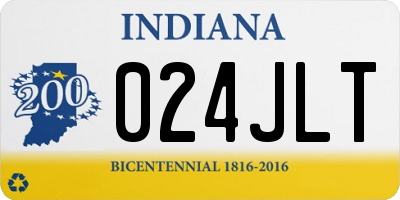 IN license plate 024JLT
