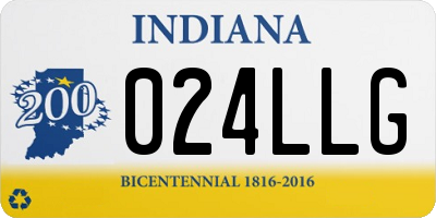 IN license plate 024LLG