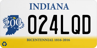 IN license plate 024LQD