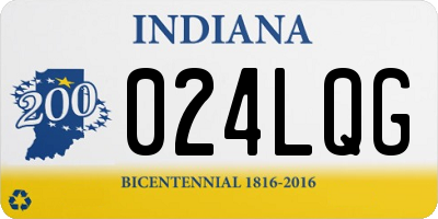 IN license plate 024LQG