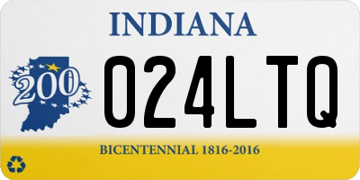 IN license plate 024LTQ