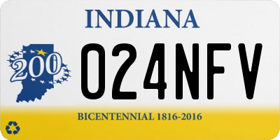 IN license plate 024NFV