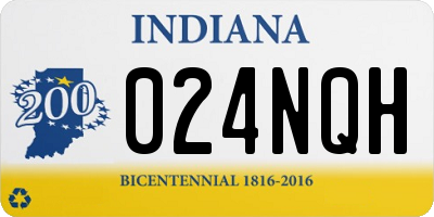 IN license plate 024NQH
