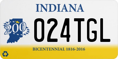 IN license plate 024TGL