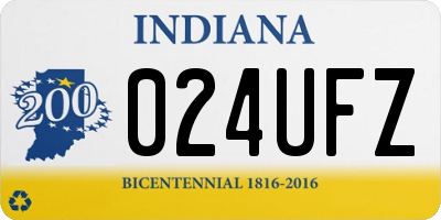 IN license plate 024UFZ