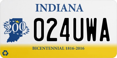 IN license plate 024UWA