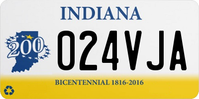 IN license plate 024VJA