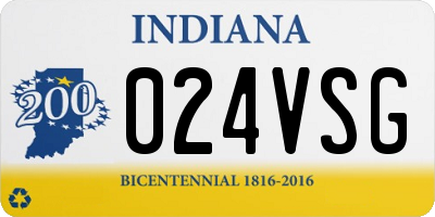 IN license plate 024VSG