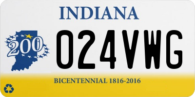 IN license plate 024VWG