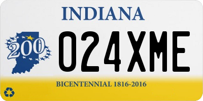 IN license plate 024XME