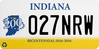 IN license plate 027NRW