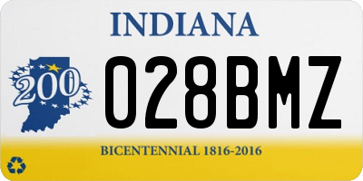 IN license plate 028BMZ
