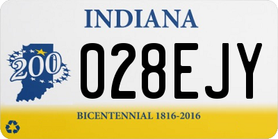 IN license plate 028EJY