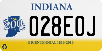 IN license plate 028EOJ