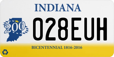 IN license plate 028EUH