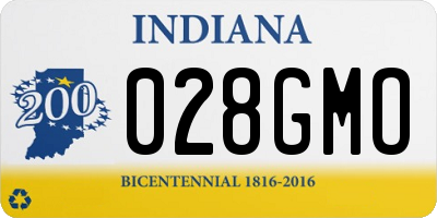 IN license plate 028GMO