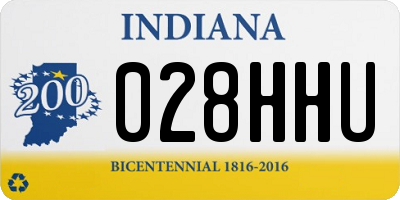 IN license plate 028HHU