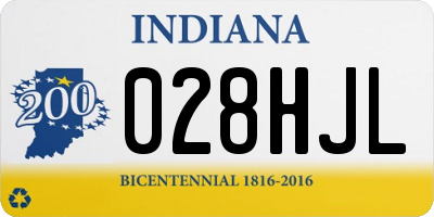IN license plate 028HJL