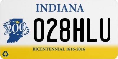 IN license plate 028HLU
