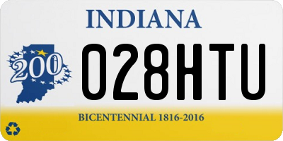 IN license plate 028HTU
