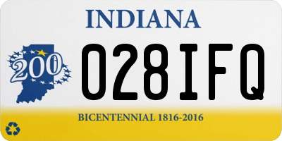 IN license plate 028IFQ