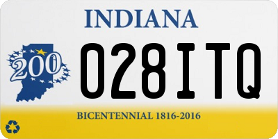 IN license plate 028ITQ