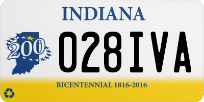 IN license plate 028IVA
