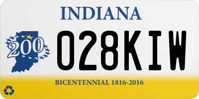 IN license plate 028KIW