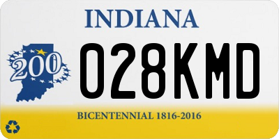 IN license plate 028KMD