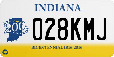 IN license plate 028KMJ