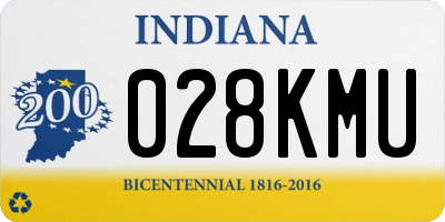IN license plate 028KMU