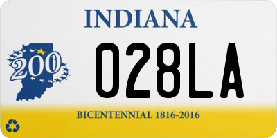 IN license plate 028LA