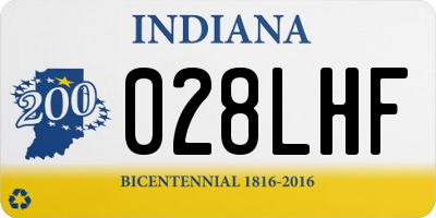 IN license plate 028LHF