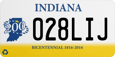 IN license plate 028LIJ