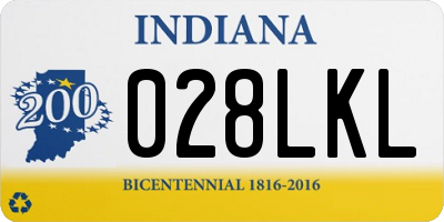 IN license plate 028LKL