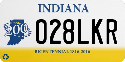 IN license plate 028LKR