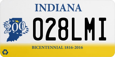 IN license plate 028LMI