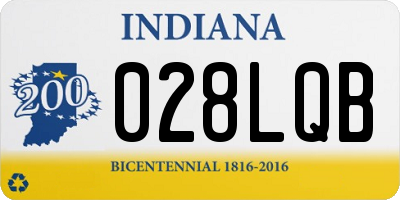 IN license plate 028LQB