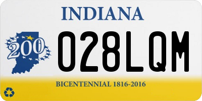 IN license plate 028LQM
