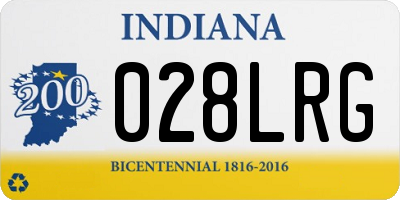 IN license plate 028LRG