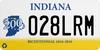 IN license plate 028LRM