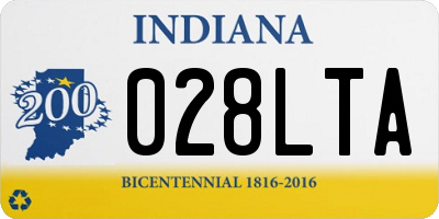 IN license plate 028LTA