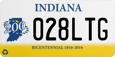 IN license plate 028LTG